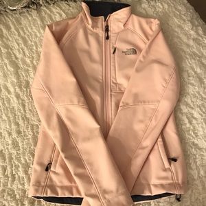 Light Pink North Face Windbreaker